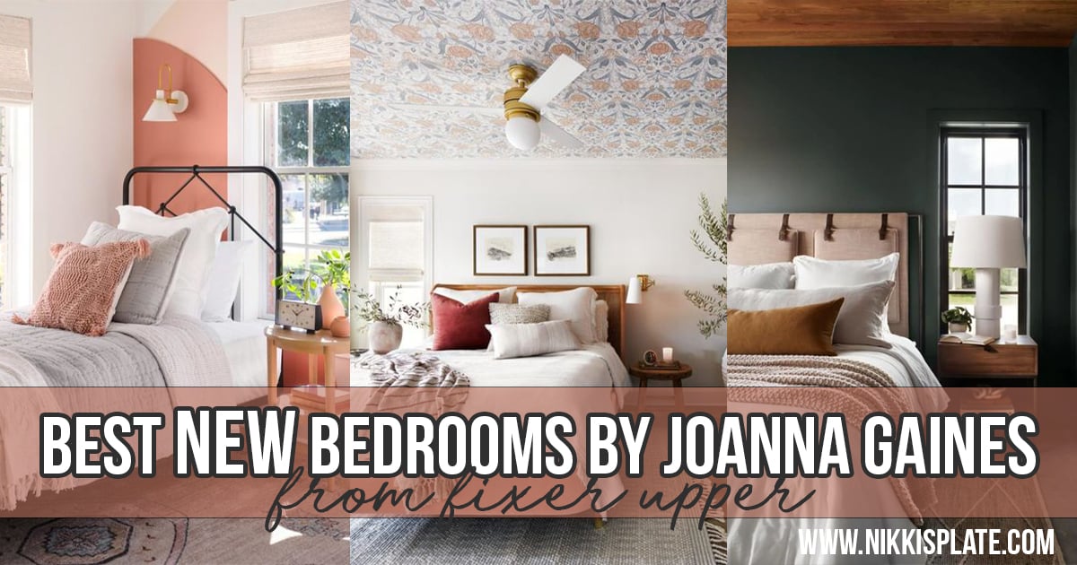 Best New Bedrooms By Joanna Gaines, Joanna Gaines Headboard Ideas