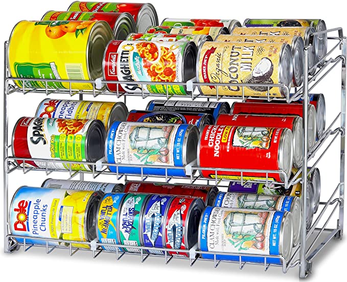 Stackable Can Rack Organizer - Best Selling Amazon Organizers for the Kitchen