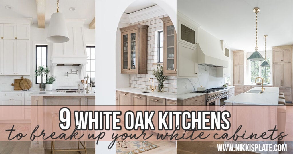kitchens, light wood cabinets, white oak cabinets
