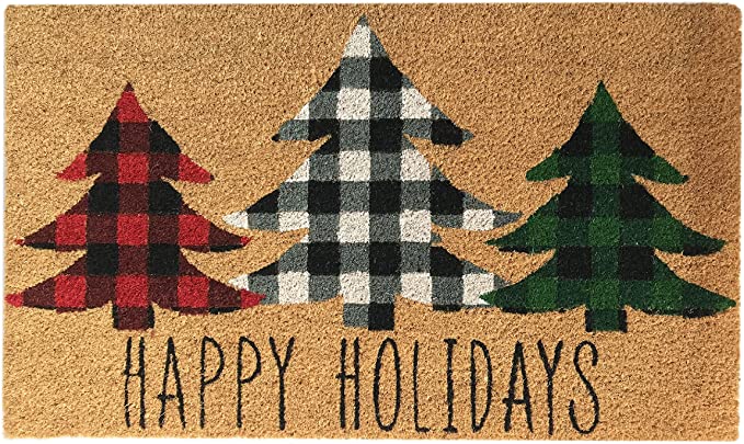 25 Christmas Decor Best Sellers on Amazon that Buyers are Obsessing Over; Christmas Doormat 