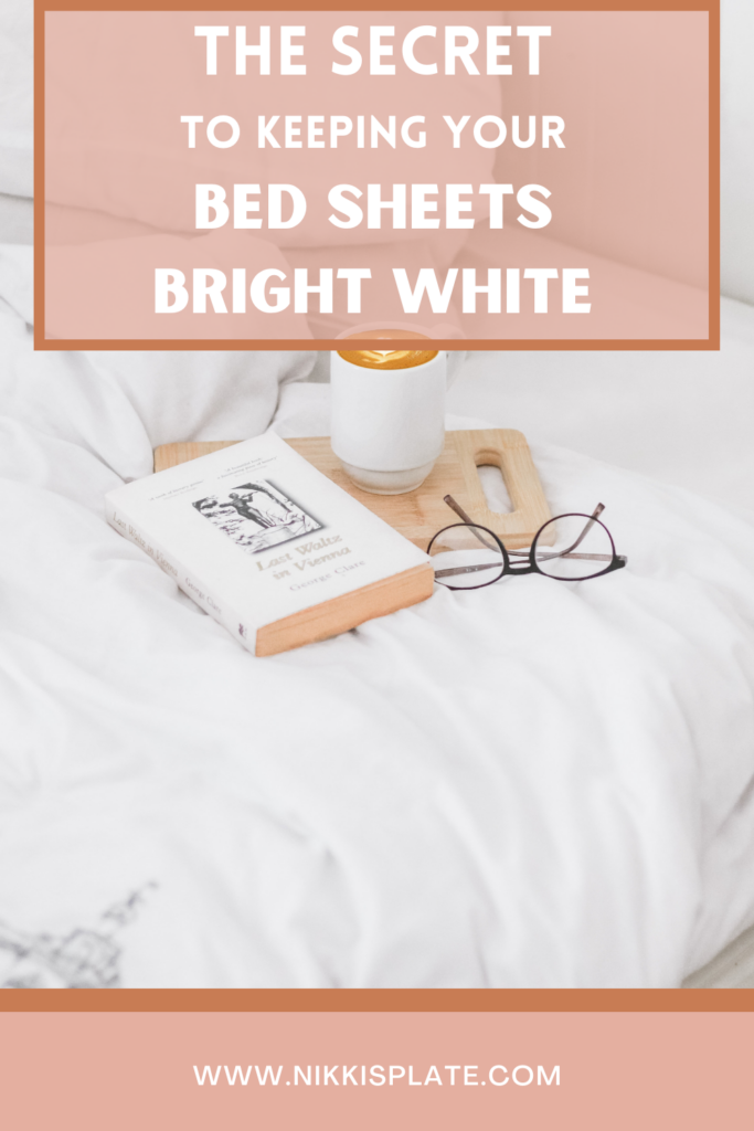 The Secret to Keeping Your Bed Sheets Bright White; White bedding can get dingy with use. Learn how to keep sheets brighter longer here.