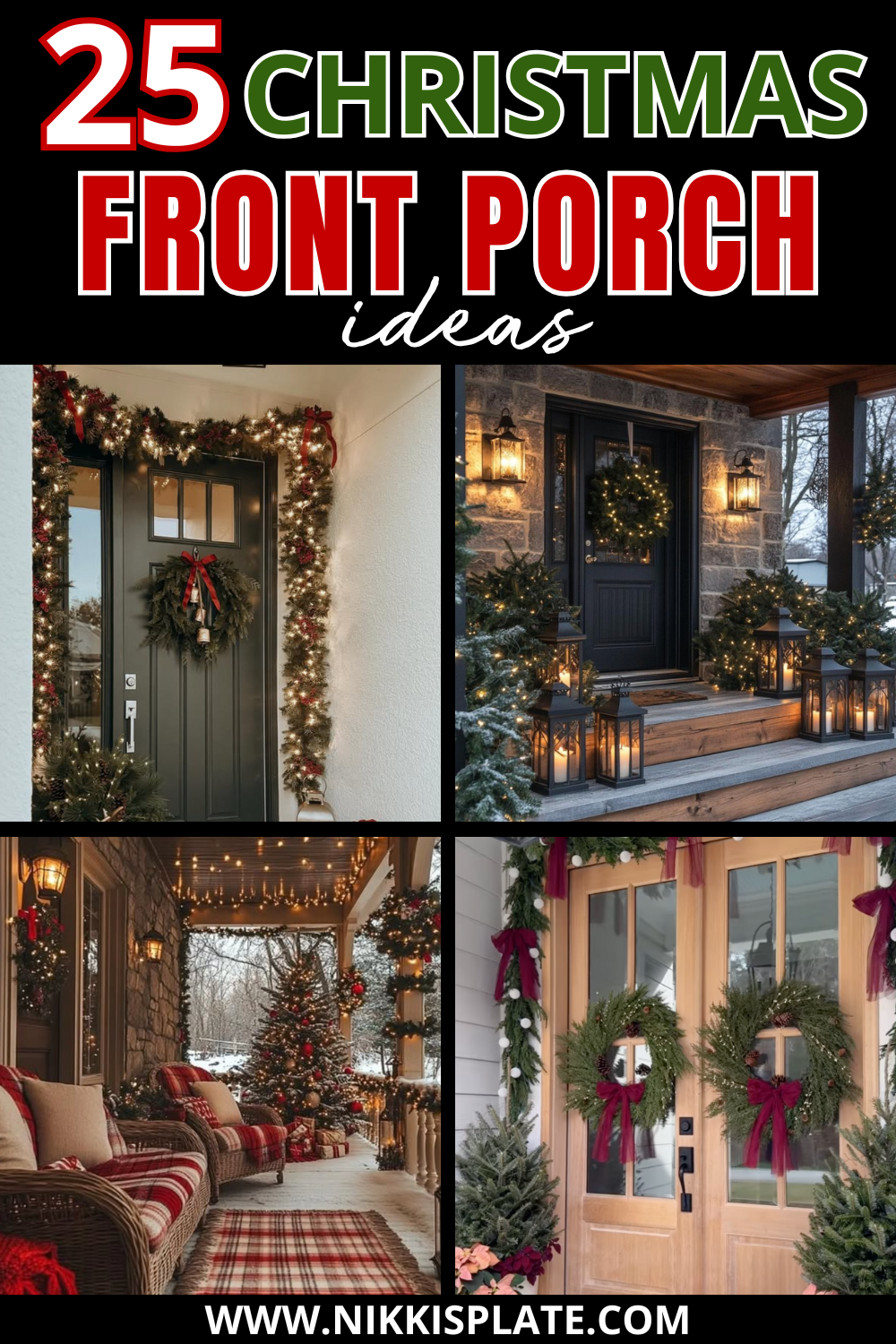 Transform your home's entryway with these simple Christmas front porch decor ideas! Get DIY tips, budget-friendly inspiration, and cozy ways to welcome guests this holiday season.