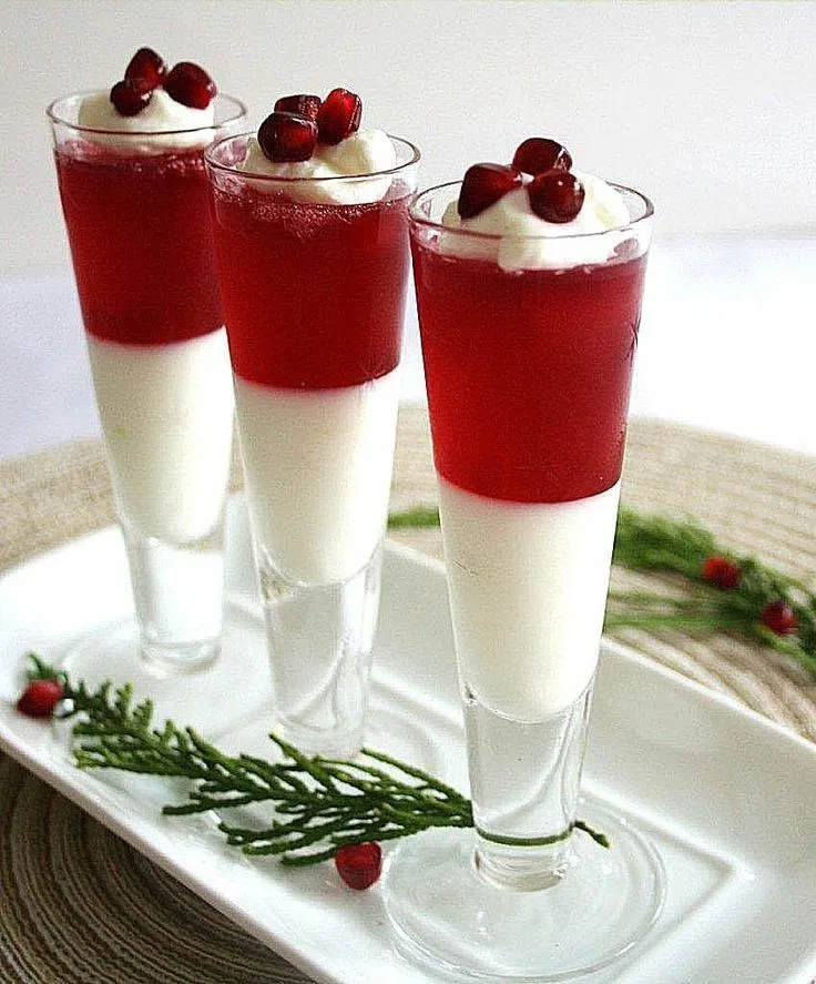 Vanilla Pan Cotta - 15 Inexpensive No Bake Christmas Desserts to Impress Your Friends and Family!