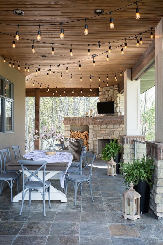 Patio lights string ideas; Transform your outdoor area into an entertaining hub with these 27 light string patio ideas.