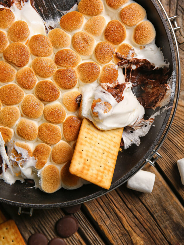 EASY OVEN BAKED S'MORE DIP RECIPE