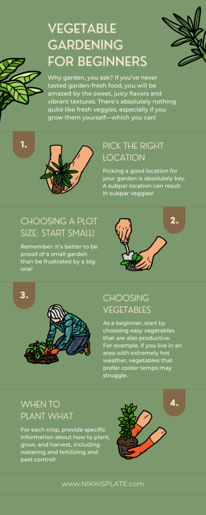 Genius Vegetable Gardening Tips for Beginners; Not sure how to start a vegetable garden? Then let these vegetable gardening tips guide you through how to plant, grow, and harvest vegetables.