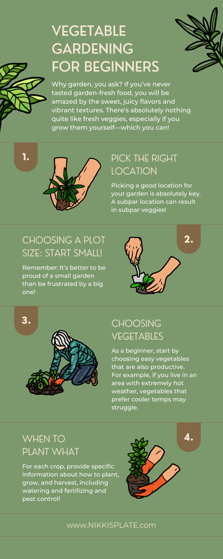 15 Genius Vegetable Gardening Tips for Beginners - Nikki's Plate