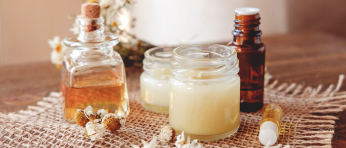 Natural Vapor Rub Recipe for Adults; Easy homemade vapor rub for colds and inflammation. Made with coconut oil, shea butter, essential oils and beeswax!
