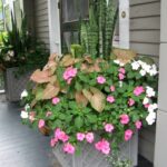 25 Beautiful Planters for Front Porch; Planters are an inexpensive way to add style and color to a deck, porch or patio. Here are 25 front porch planters to copy!