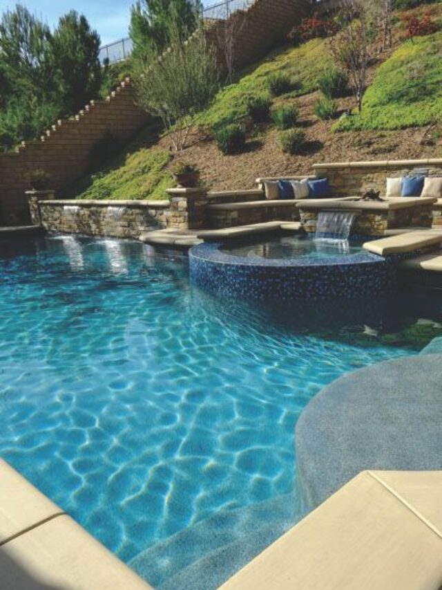 20 BACKYARD POOL IDEAS WITH RETAINING WALLS Nikki's Plate