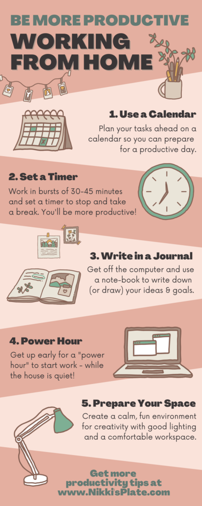 How to Be More Productive Working from Home in 2023; Struggling working from home this new year? Here are some times to keep you motivated and productive while working out of your house.