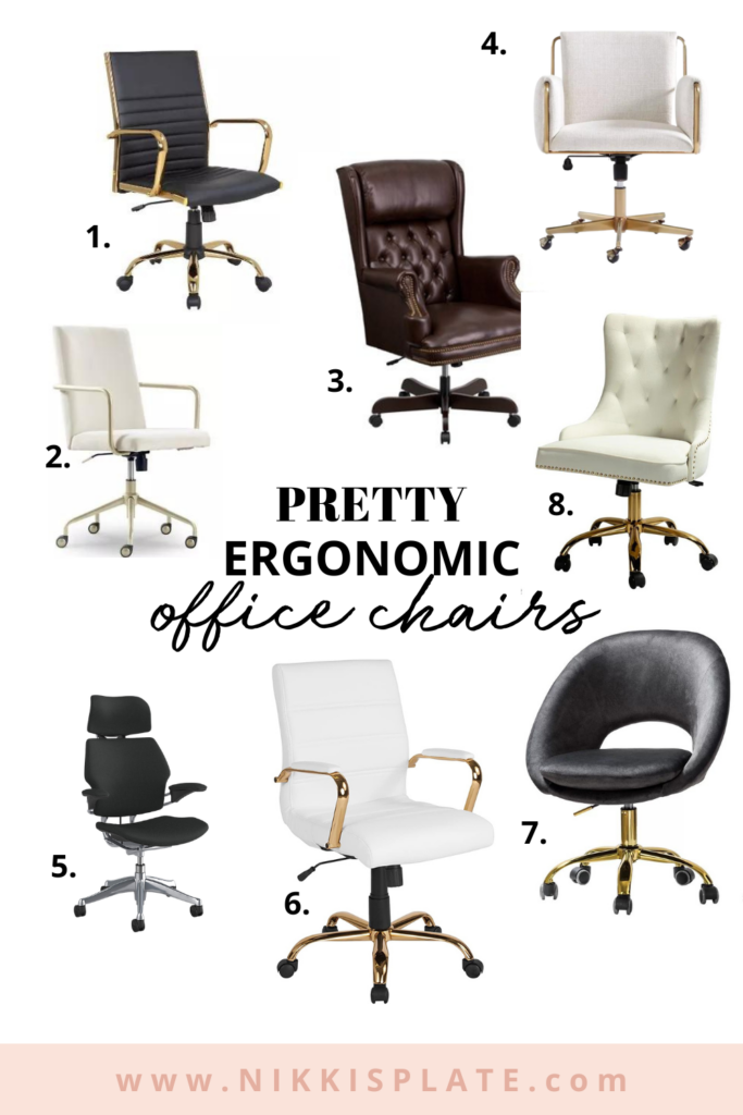 Best Ergonomic office chairs for your home office; 15 Genius Items to Include in Your Home Office for Maximum Productivity; the top fifteen things to include in your home office design for productivity along with tips on how to incorporate those elements.