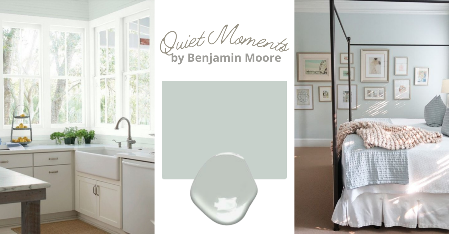 20 Benjamin Moore Quiet Moments Paint Color Ideas Nikki's Plate