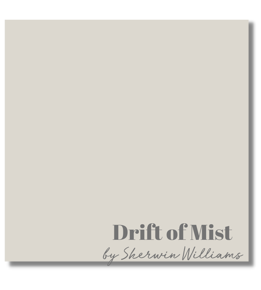 Drift of Mist Sherwin Williams Paint Color
