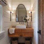 Farmhouse Bathroom Decor Ideas; here are the best farmhouse bathroom decoration ideas. Farmhouse bathroom wall decor, modern farmhouse bathroom decor and more!