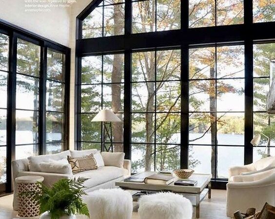 25 Most Beautiful Lake House Living Rooms