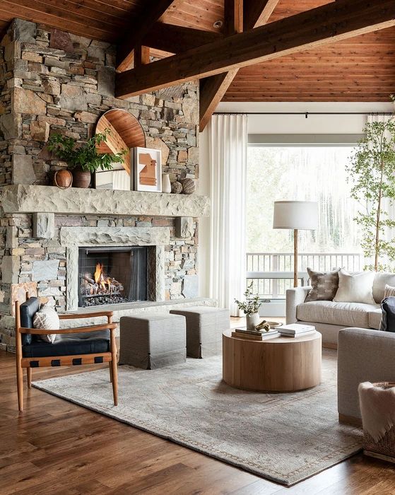 25 Most Beautiful Lake House Living Rooms