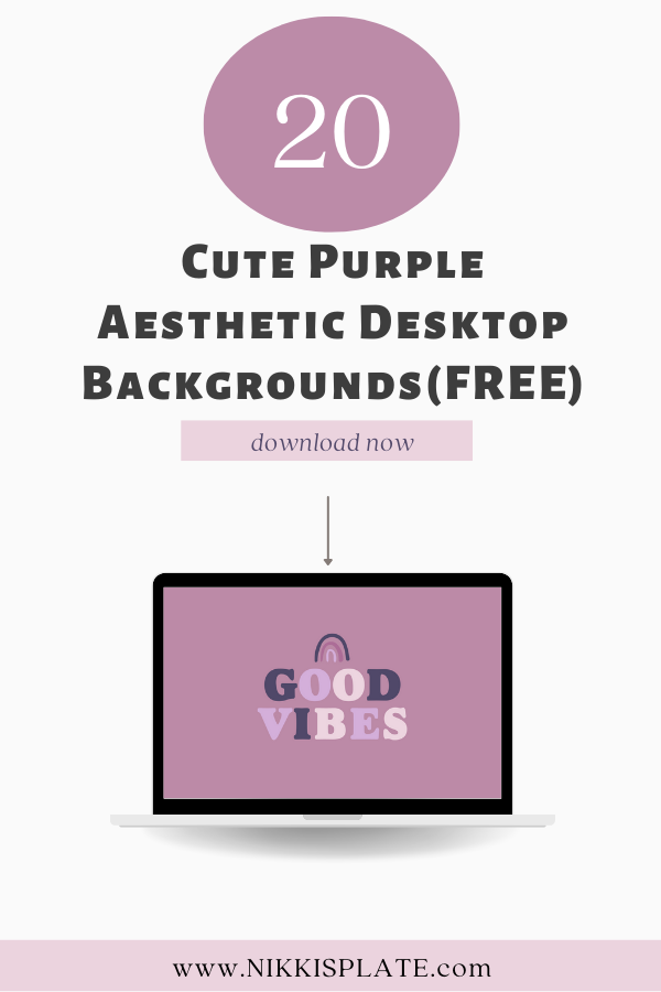 20 Cute Purple Aesthetic Wallpaper Desktop Backgrounds (FREE); Download this desktop wallpaper for free and enjoy this cute Aesthetic Purple Wallpaper!