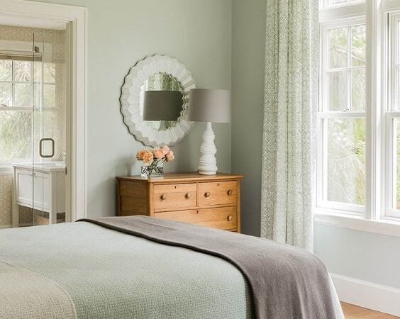 25 Sage Green Bedroom Ideas; calming sage green bedrooms colors for an airy and earthy design!