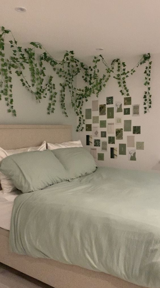 25 Sage Green Bedroom Ideas; calming sage green bedrooms colors for an airy and earthy design!
