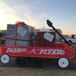 Christmas Float Ideas; Easy vehicle and trailer decor for the perfect Christmas float at the Santa Claus parade!