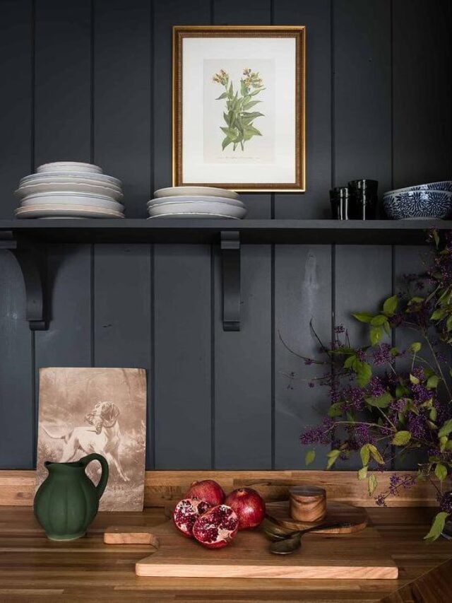 20 Beautiful Black Shiplap Wall Ideas; here are stunning black shiplap accent wall inspiration!