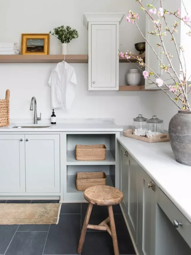 30 CLEVER LAUNDRY ROOM SHELVING IDEAS