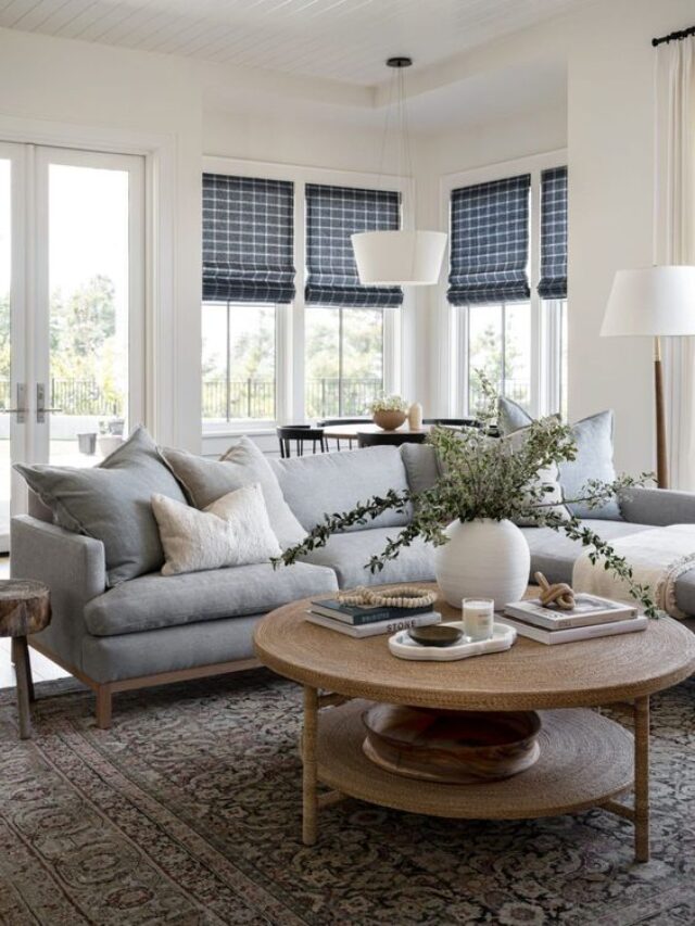 Round Coffee Table Styling Tips Nikki's Plate