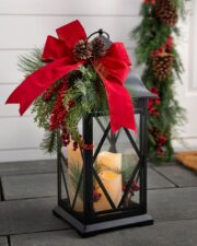 25 Pretty Christmas Lantern Ideas - Nikki's Plate
