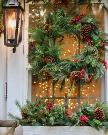 Christmas window boxes ideas; a list of all the beautiful Christmas window box designs and decor ideas.
