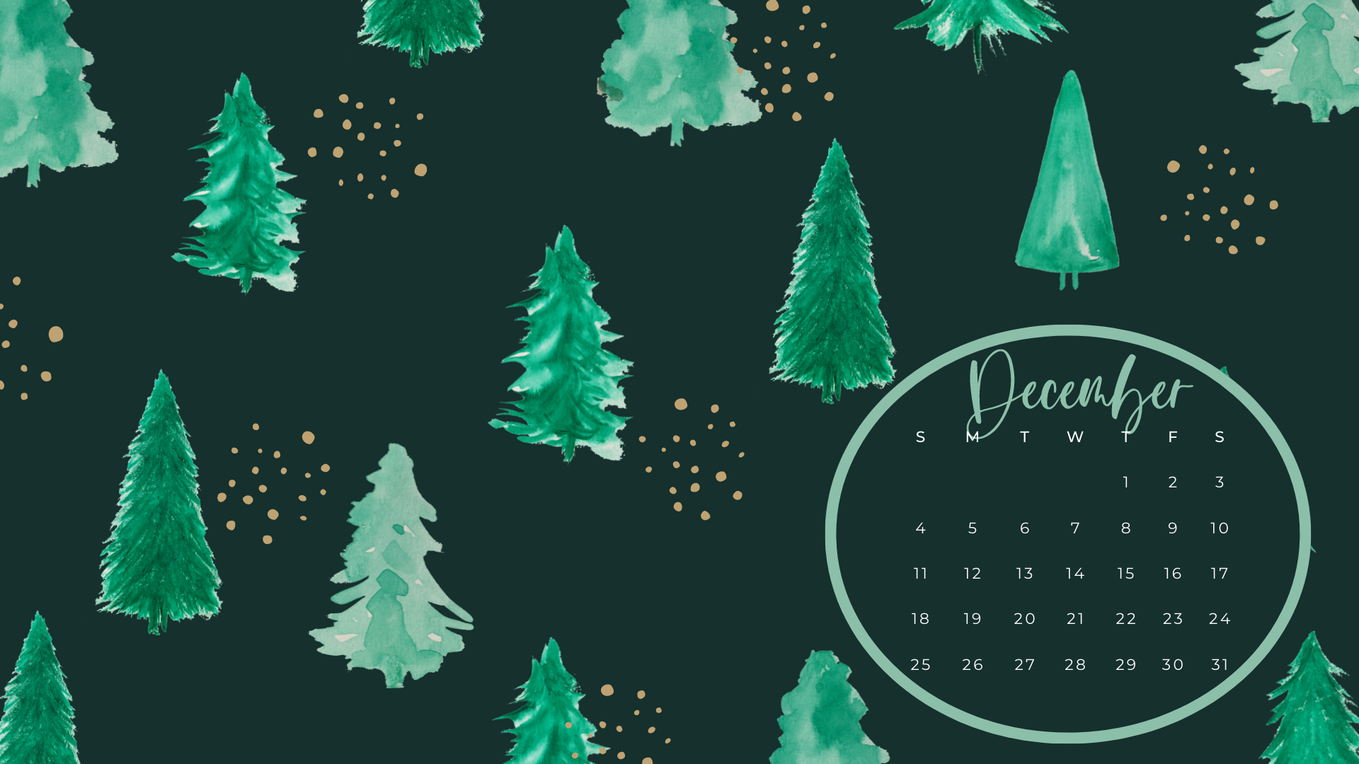 20 FREE DECEMBER 2022 DESKTOP CALENDAR BACKGROUNDS - NP