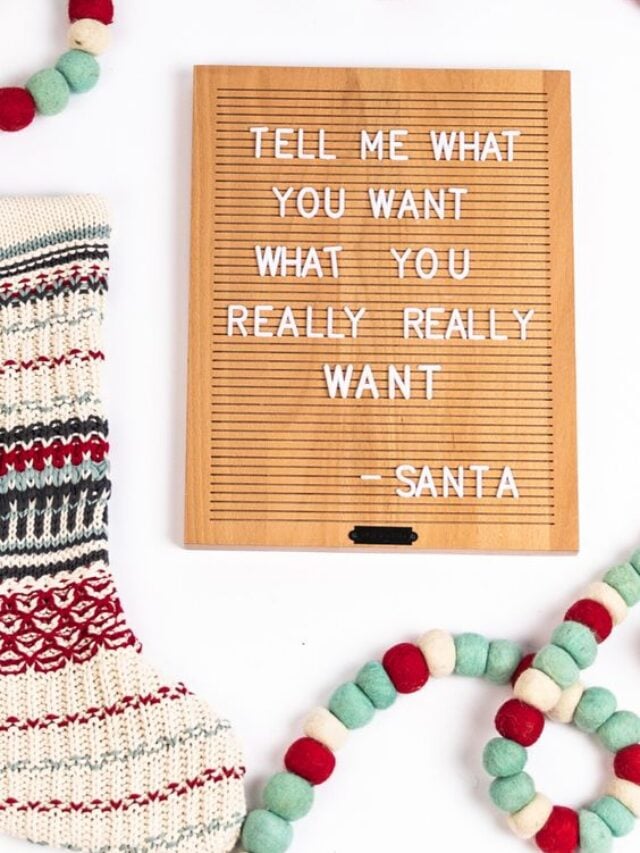 15 TRENDY CHRISTMAS LETTER BOARDS Nikki's Plate