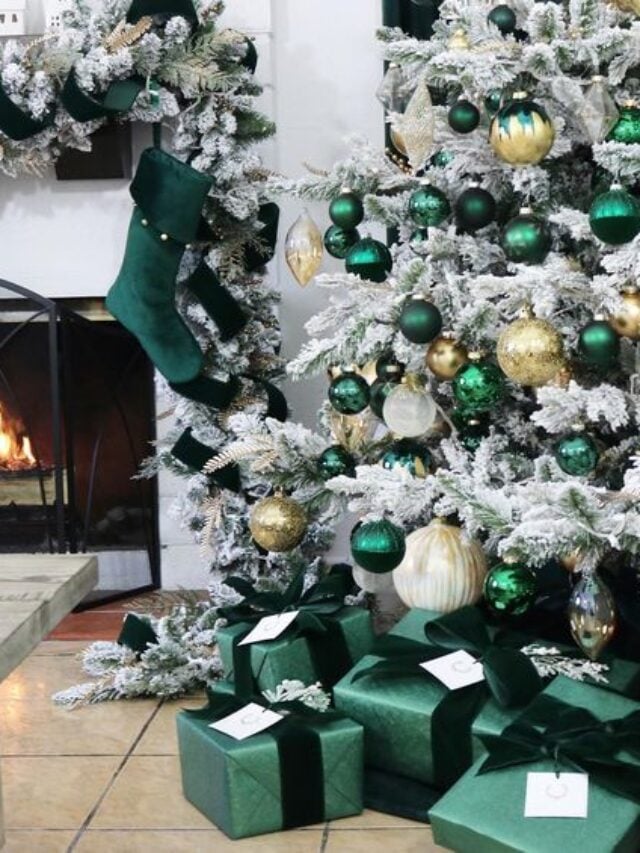 Emerald Green Christmas Decorations 2