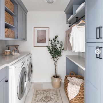 Laundry Room Designs Hacks for Small Spaces: a blog about laundry room designs for small spaces and living spaces in general.