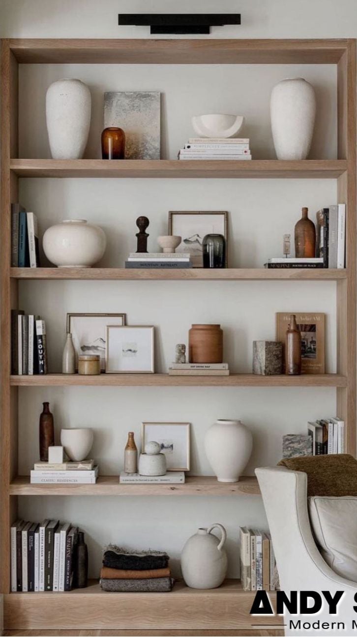 Beautiful Shelf Styling Ideas; If you want to spice up your bookshelves or display cases, these 30 photos will surely spark some decorating inspiration!