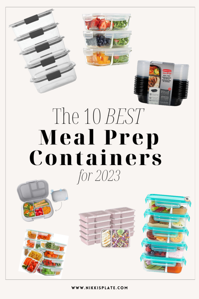 The 10 BEST Meal Prep Containers for 2023 Nikki's Plate