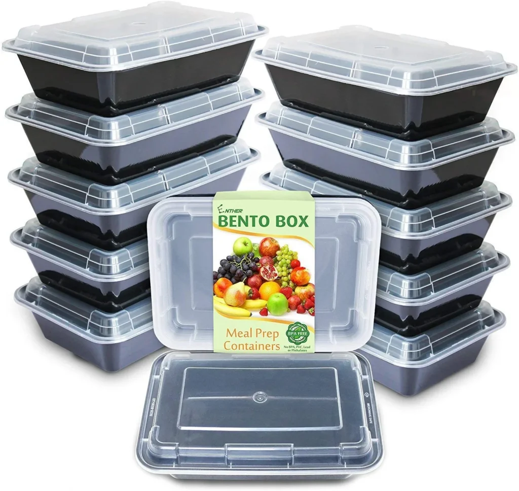 BEST Meal Prep Containers; Do you have healthy eating goals this year? These top-rated meal prep containers will help you stay on track and eat healthy this year!