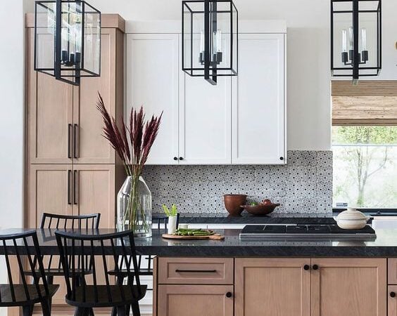 Beautiful Two-Toned Kitchens; here are 30 two-colored kitchen designs to spark renovation inspiration!