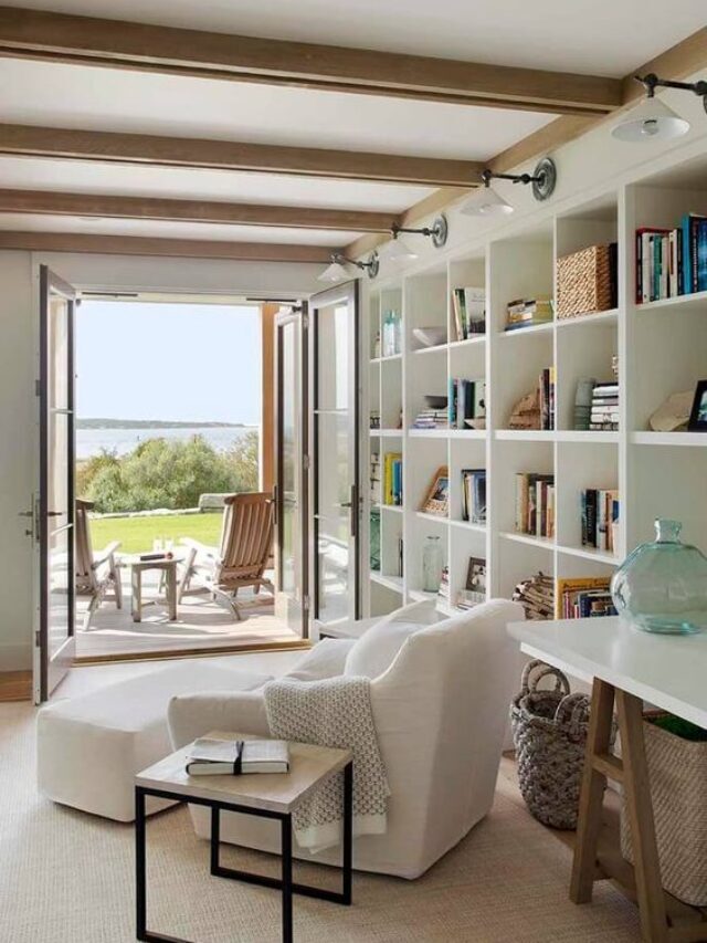 30 BEAUTIFUL HOME LIBRARY IDEAS