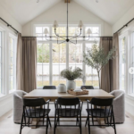 How to Pick the Perfect Paint Color For Your Dining Room: paint colors that look best in dining rooms, how to choose a paint color, and the best way to paint a dining room!