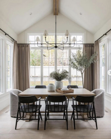 How to Pick the Perfect Paint Color For Your Dining Room: paint colors that look best in dining rooms, how to choose a paint color, and the best way to paint a dining room!