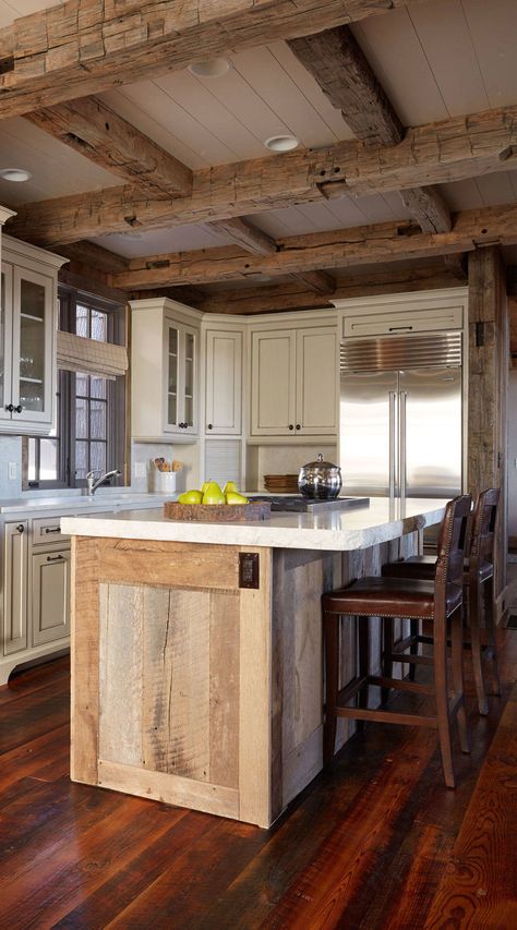 20 Barnwood Kitchens for a Rustic Look - Nikki's Plate
