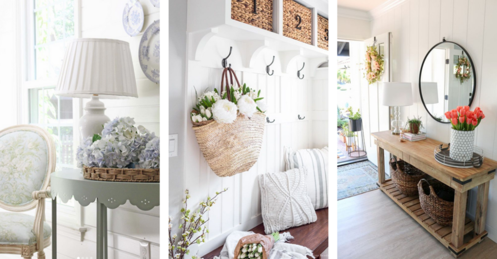 How to Decorate Your Entryway for Spring Nikki's Plate