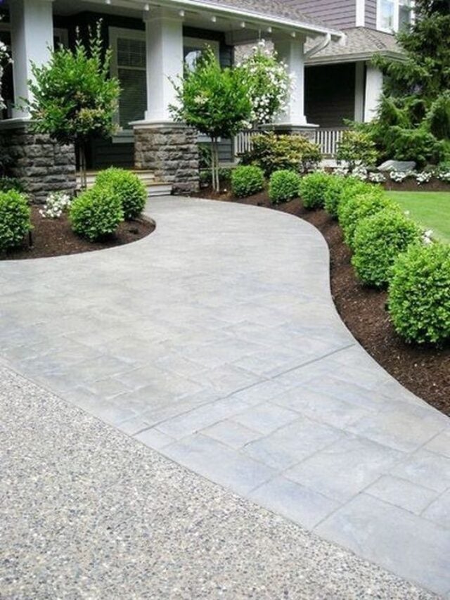 30 INCREDIBLE CURB APPEAL LANDSCAPING IDEAS - Nikki's Plate