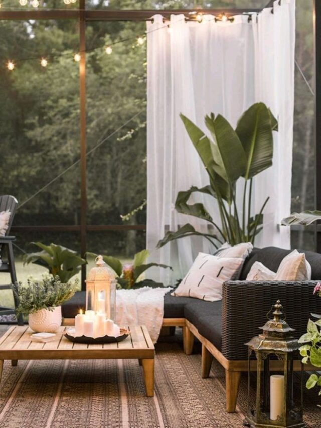25+ PERFECT BOHO PATIO FURNITURE IDEAS