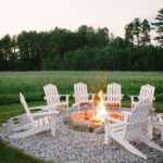 Rustic Fire Pit Ideas for Your Backyard; rustic backyard fire pit ideas to create your outdoor paradise this summer! All the rustic outdoor fire pit ideas you need in one spot!