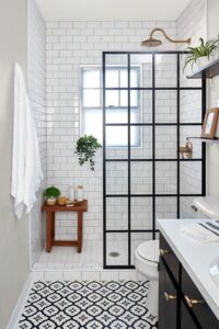 Bathroom tile trends for 2023 - subway tile