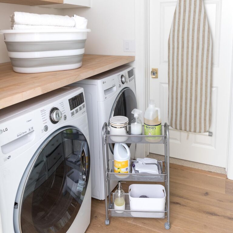 3 Uses for Wire Shelving in Your Laundry Room Nikki's Plate