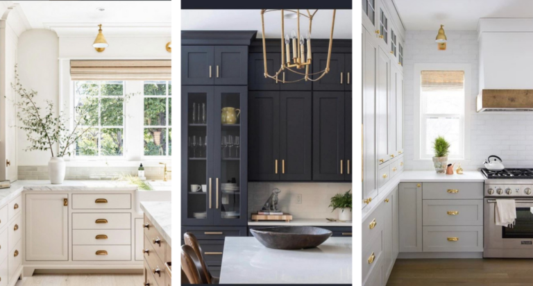 The Best Colors for Kitchen Cabinets - Nikki's Plate