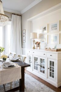 The Benefits of Sideboards in a Dining Room; If you are looking for a good piece of furniture to finish your dining room and provide extra storage, then sideboards could be a great choice, here's why!